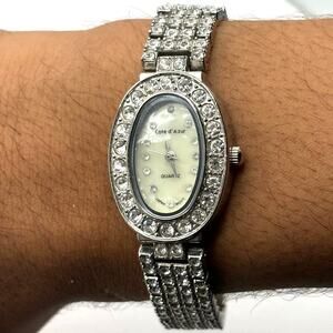 Silver Cote d' Azur Watch
